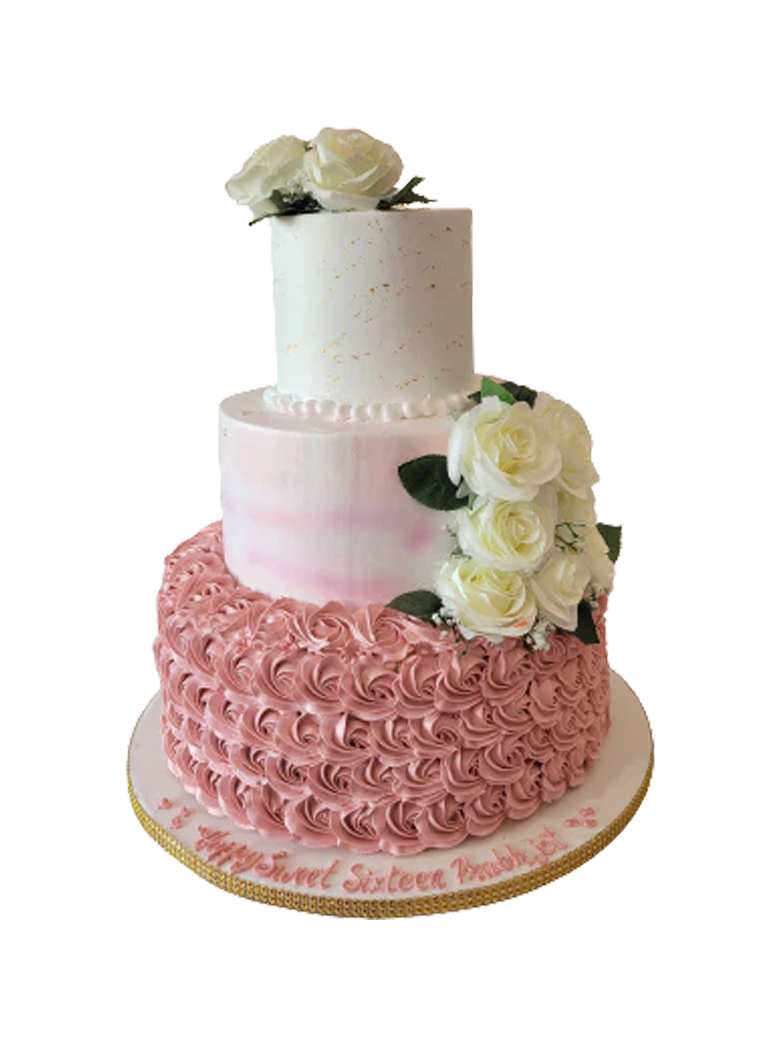 Prabhjot Sweet Sixteen Cake