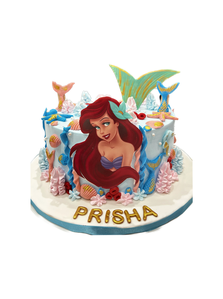 Prisha Mermaid Cake