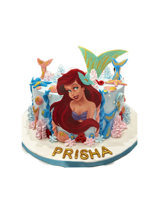 Prisha Mermaid Cake