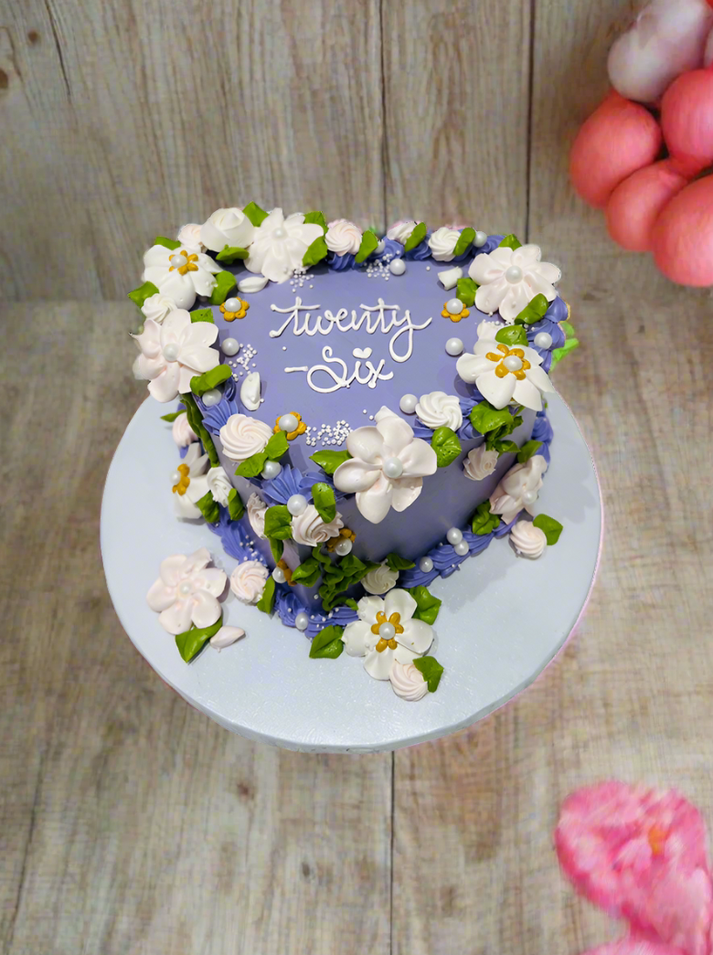 Purple Heart Cake