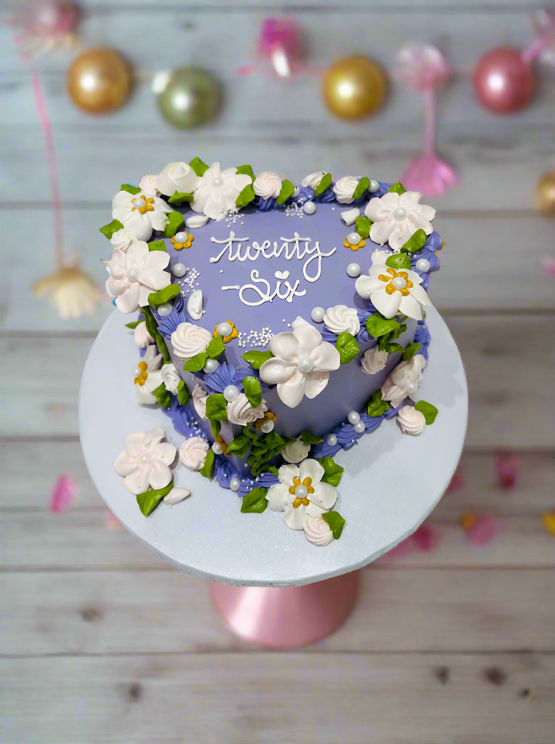 Purple Heart Cake