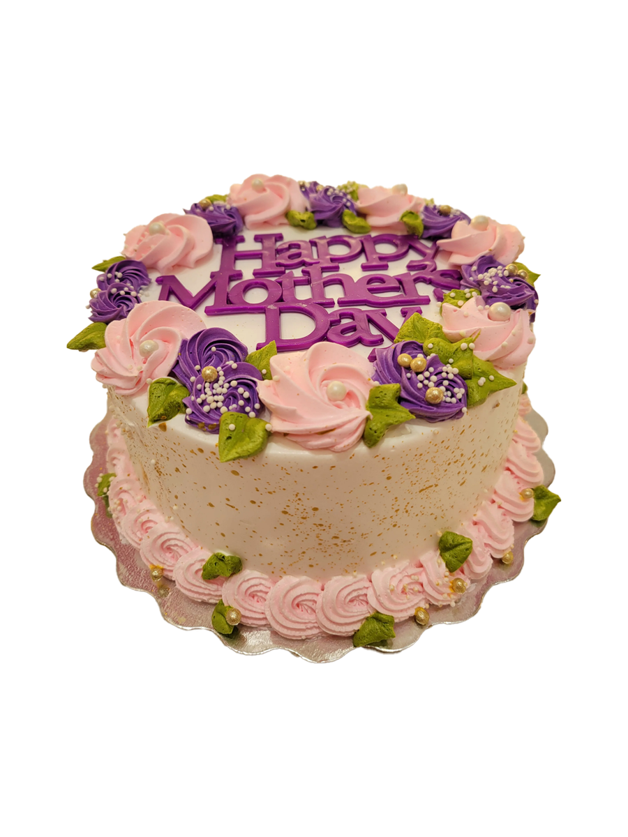 Purple Mother‚Äôs Day Cake