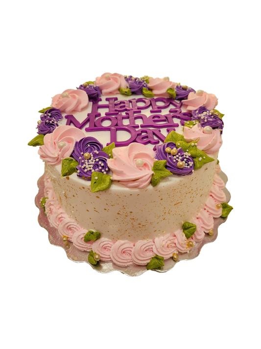 Purple Mother‚Äôs Day Cake