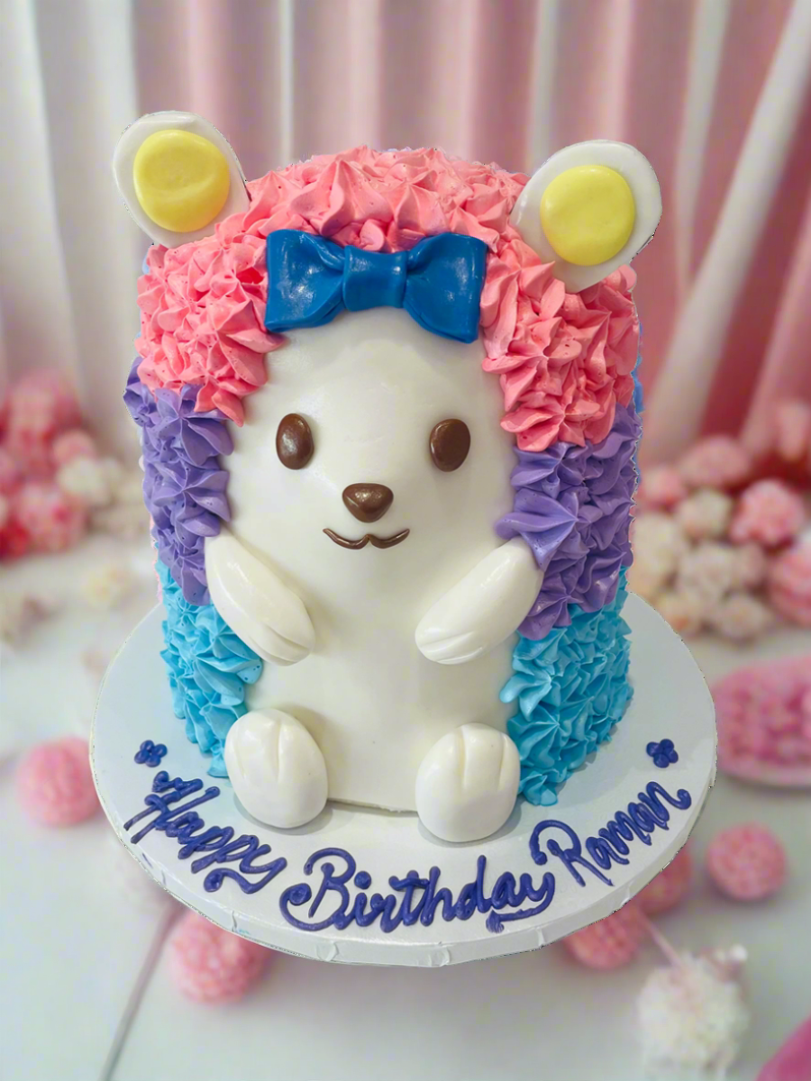 Raccoon Cream Cake