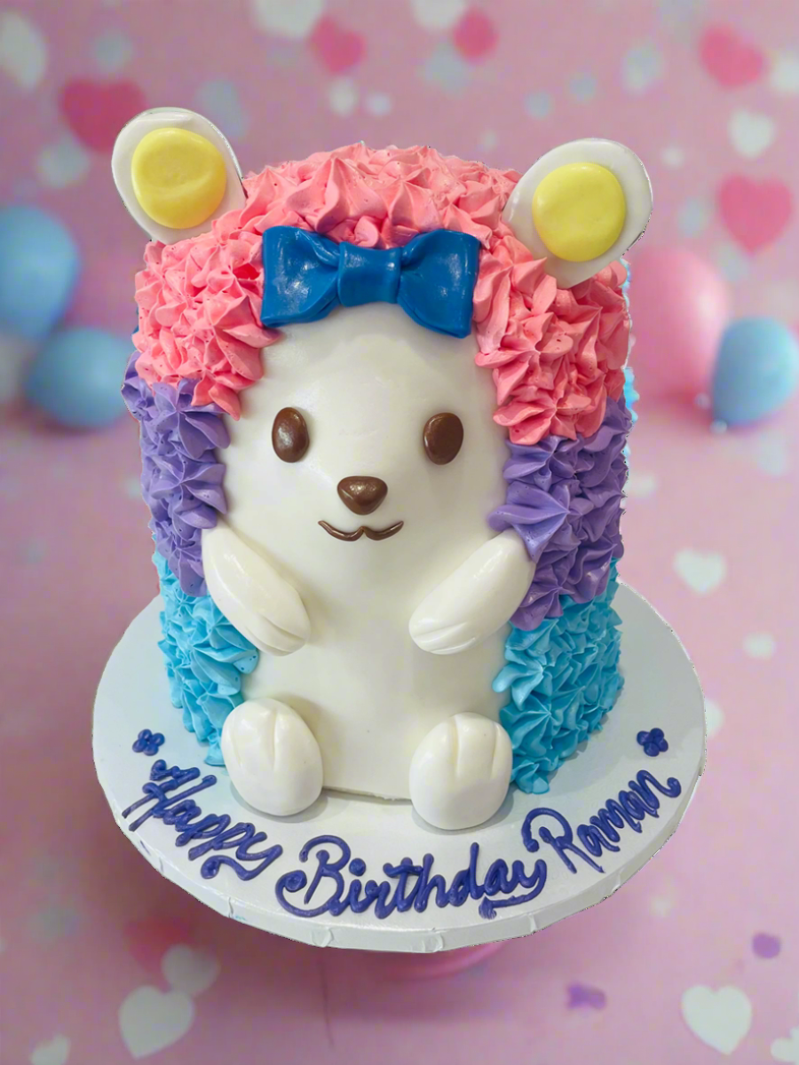 Raccoon Cream Cake