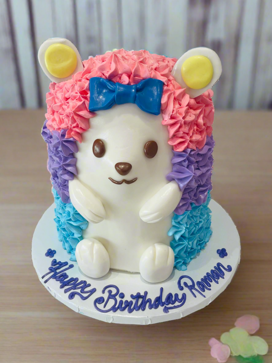 Raccoon Cream Cake