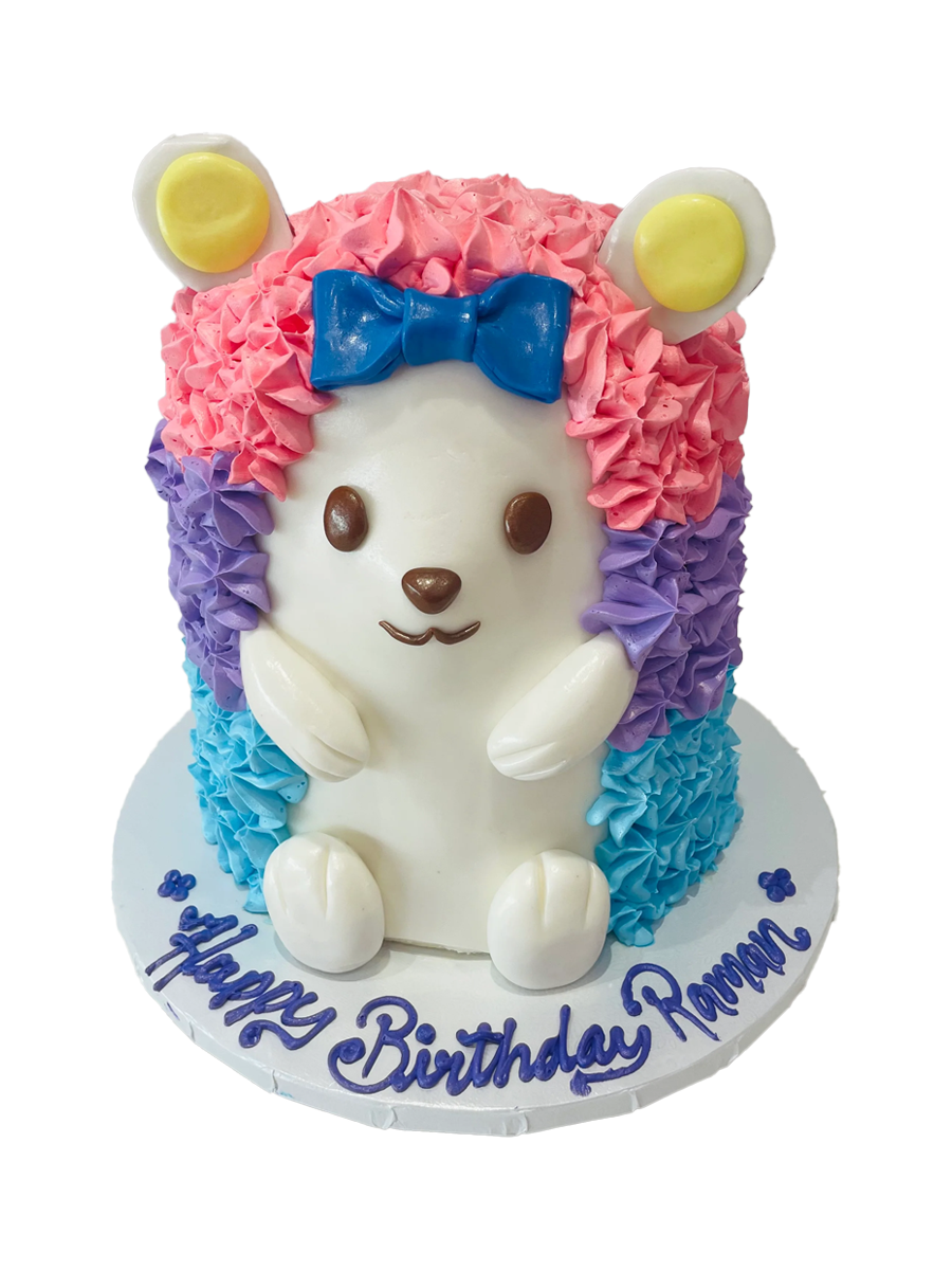 Raccoon Cream Cake
