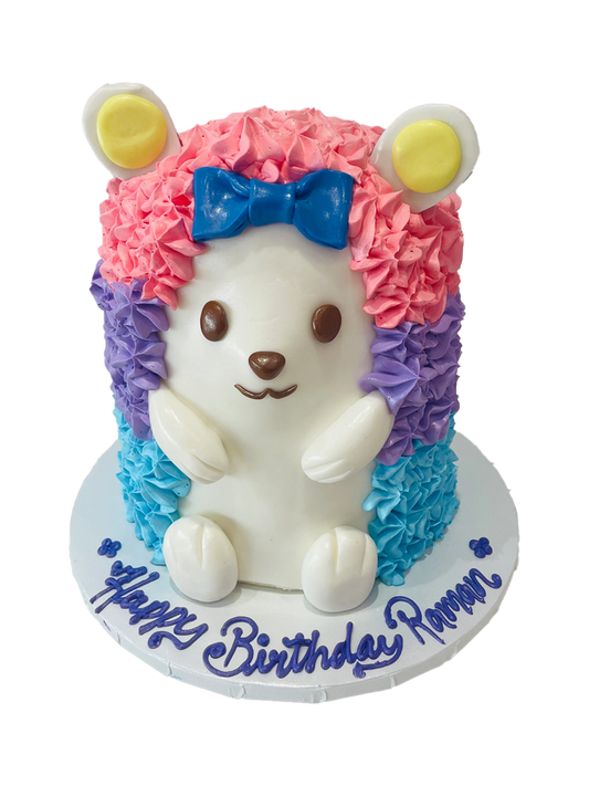 Raccoon Cream Cake