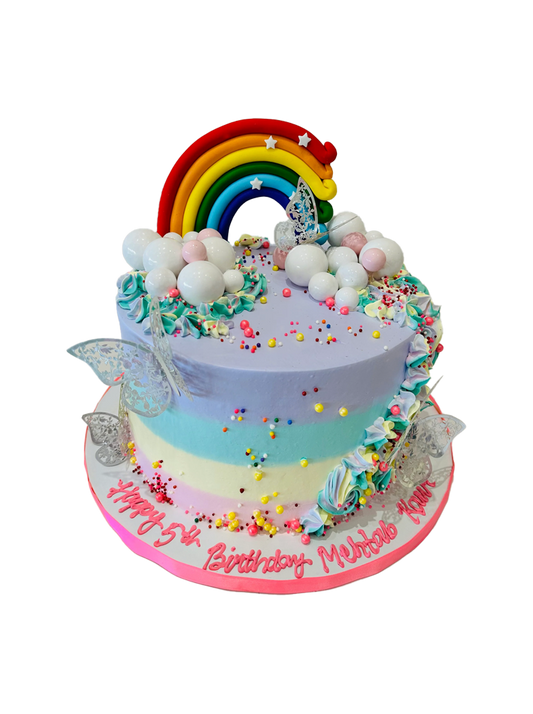 Myra Rainbow Birthday Cake