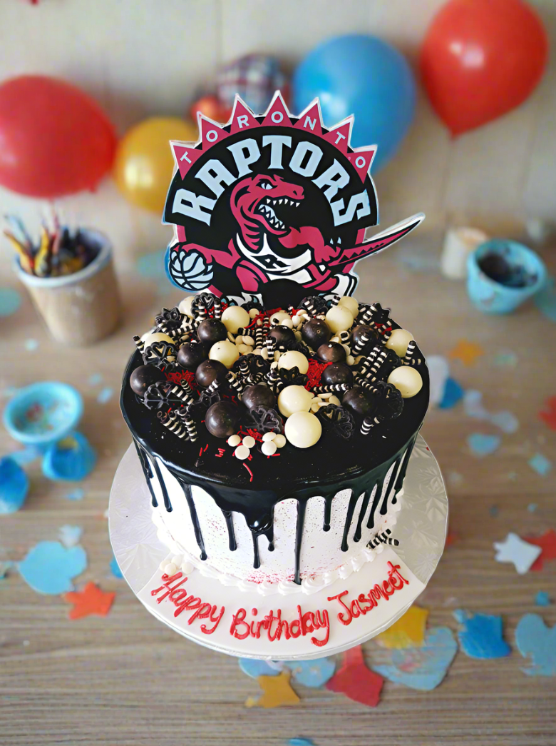 Jasmeet Raptors Cake