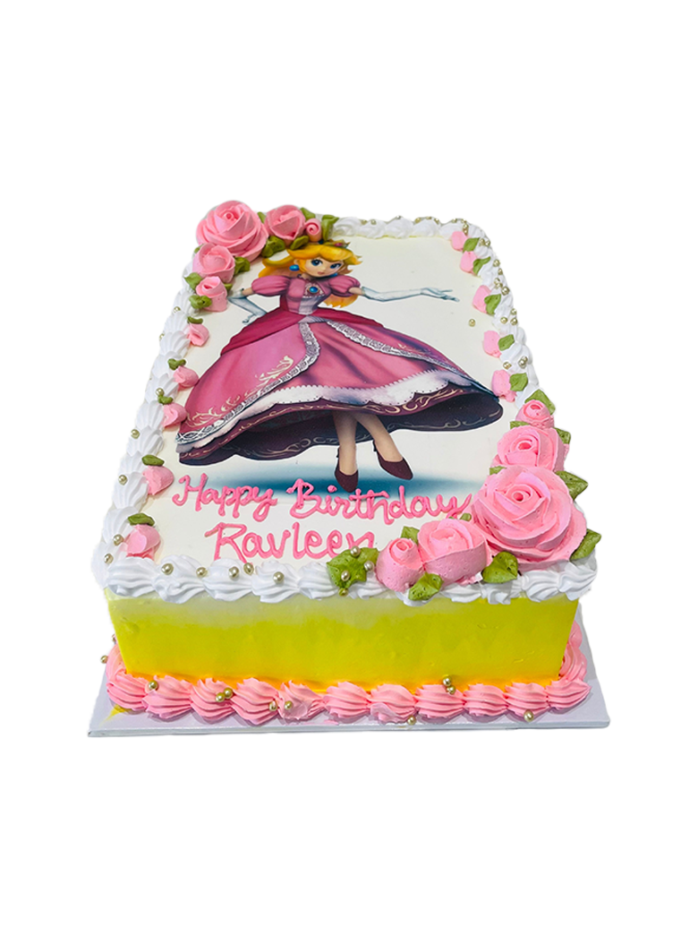 Ravleen Barbie Photo Cake