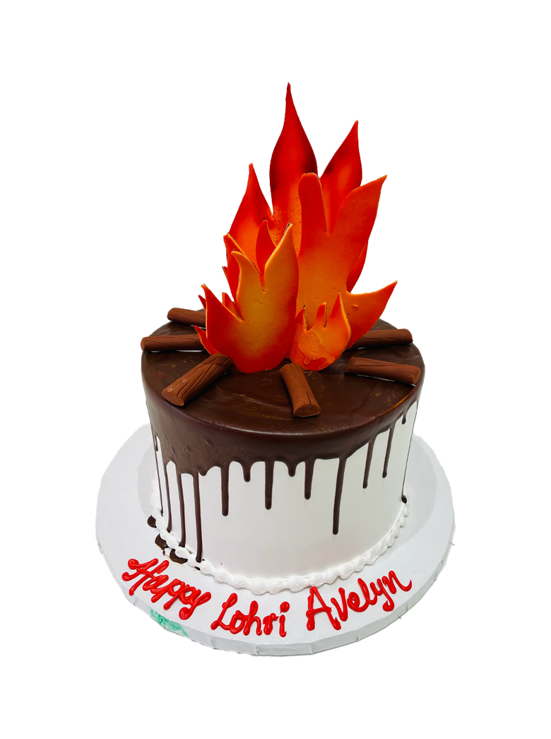 Choco Dripping Lohri Cake