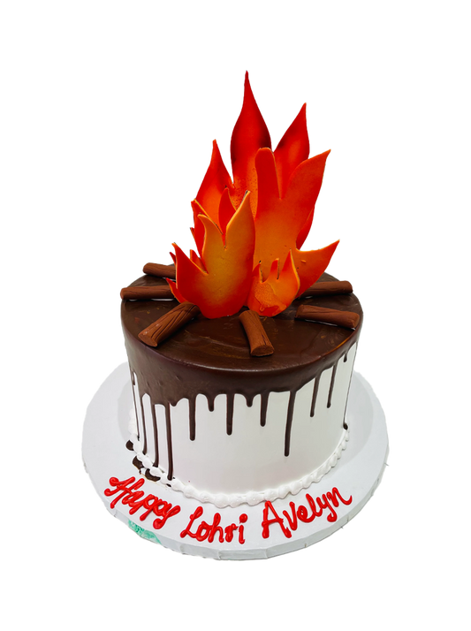 Choco Dripping Lohri Cake