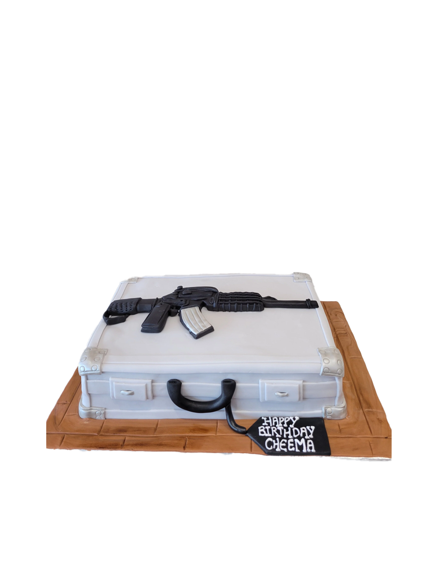 Riffle Case Fondant Cake