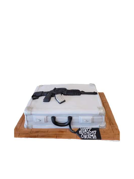 Riffle Case Fondant Cake