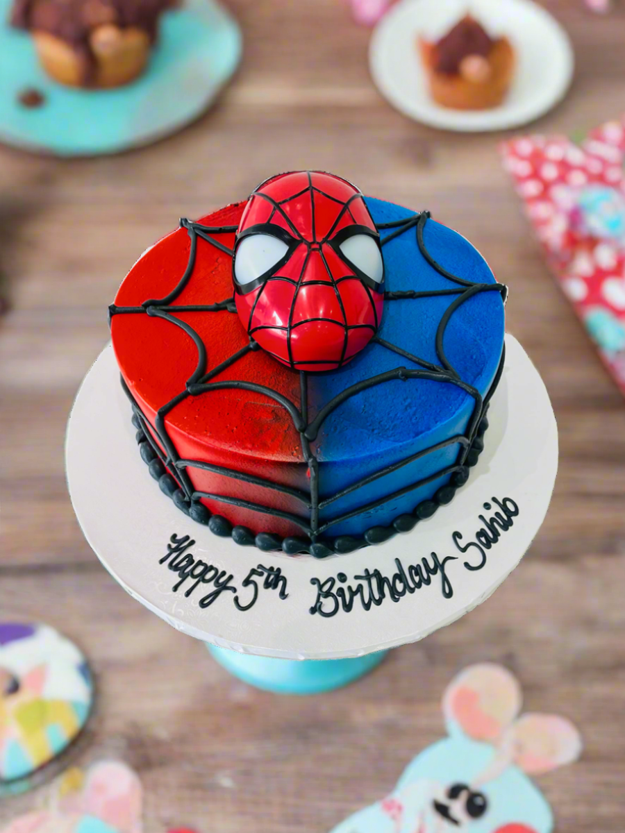 Sahib Spiderman Light up Cake