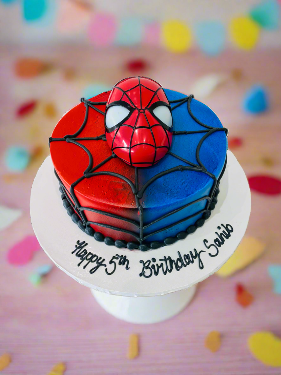 Sahib Spiderman Light up Cake