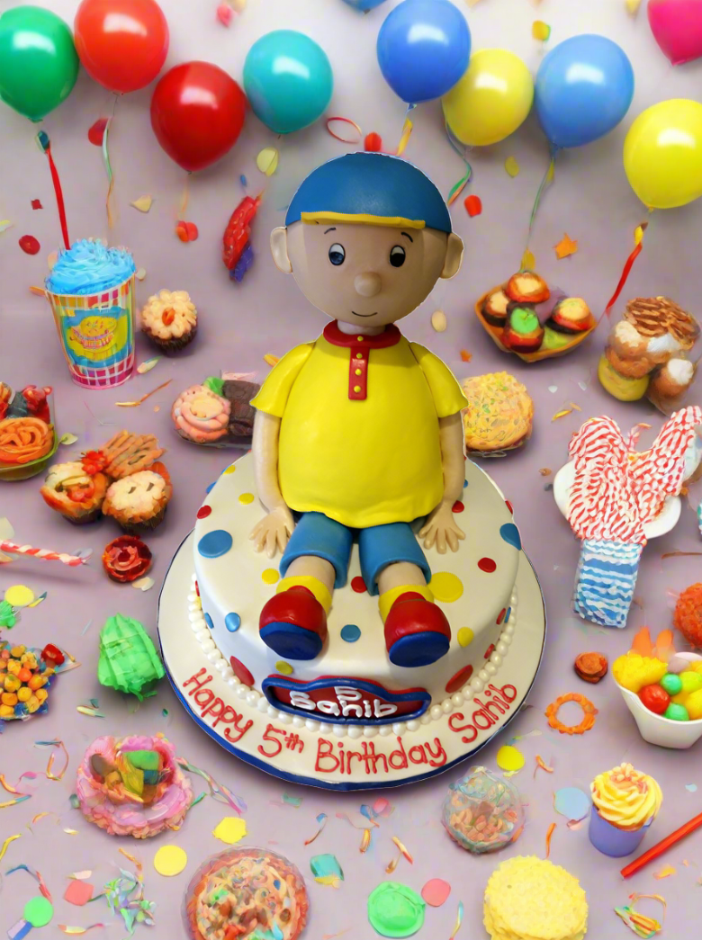Sahib Fondant Birthday Cake