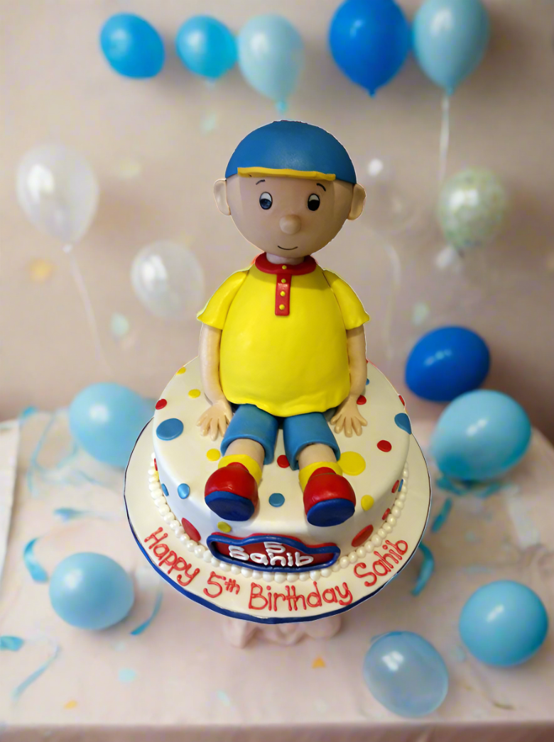 Sahib Fondant Birthday Cake