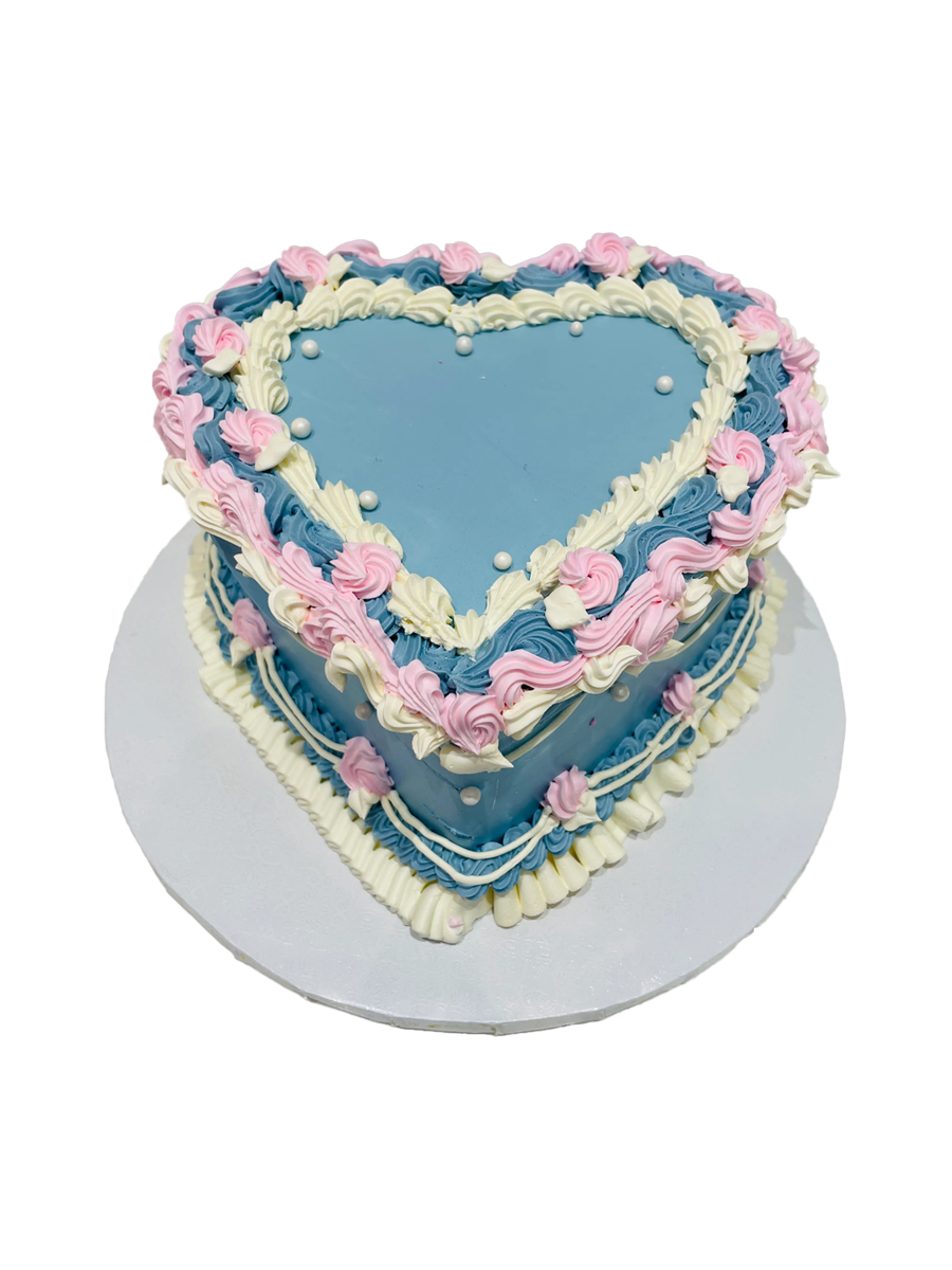 Saisha Vintage Heart Cake