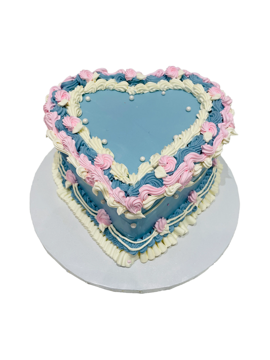 Saisha Vintage Heart Cake