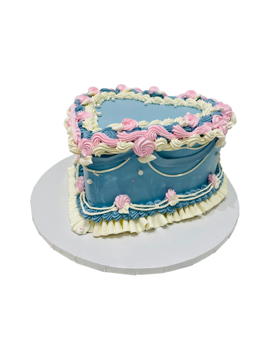 Saisha Vintage Heart Cake
