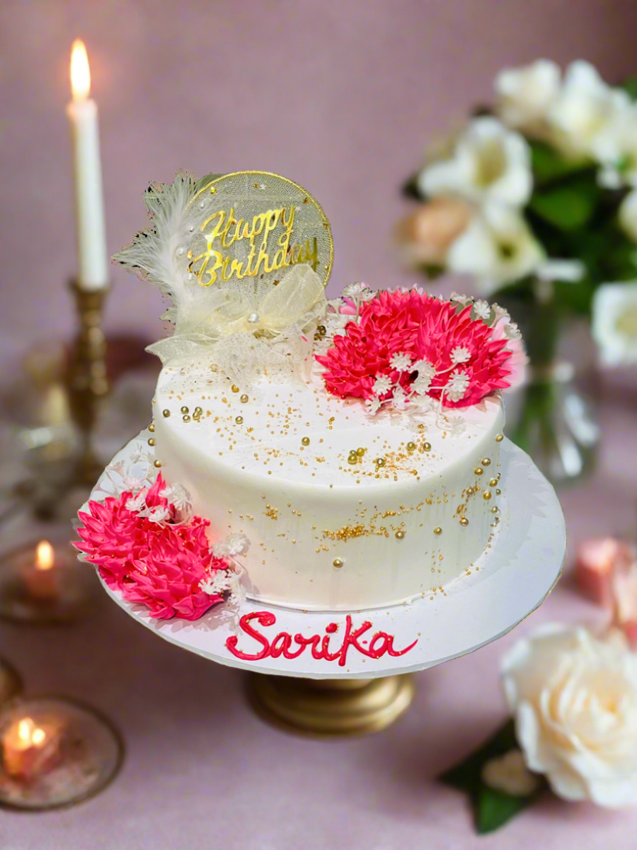 SARIKA FLORAL BIRTHDAY CAKE