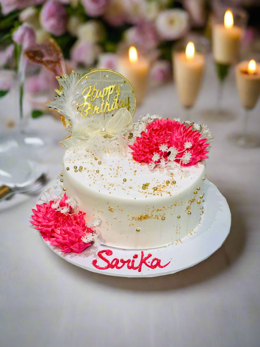 SARIKA FLORAL BIRTHDAY CAKE