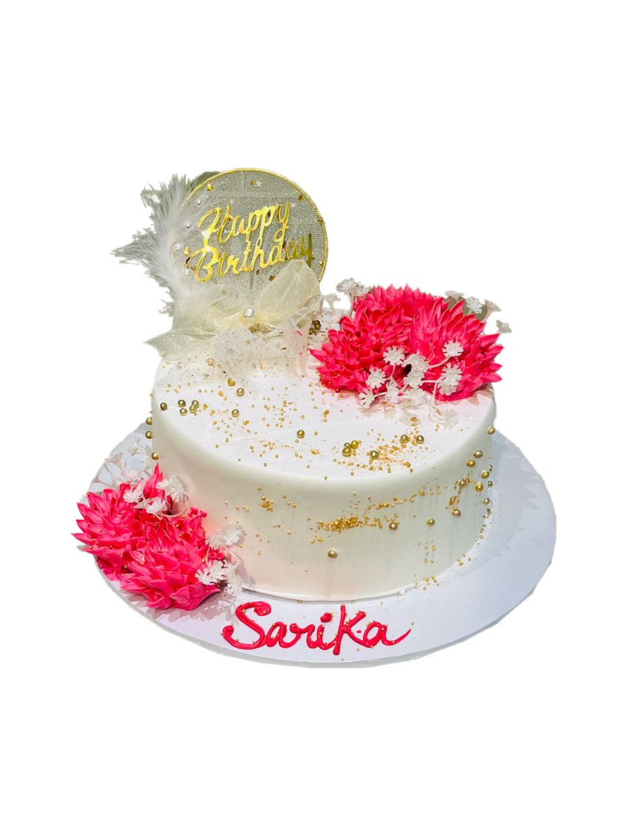 SARIKA FLORAL BIRTHDAY CAKE