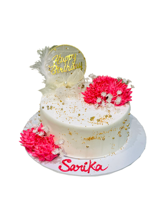 SARIKA FLORAL BIRTHDAY CAKE