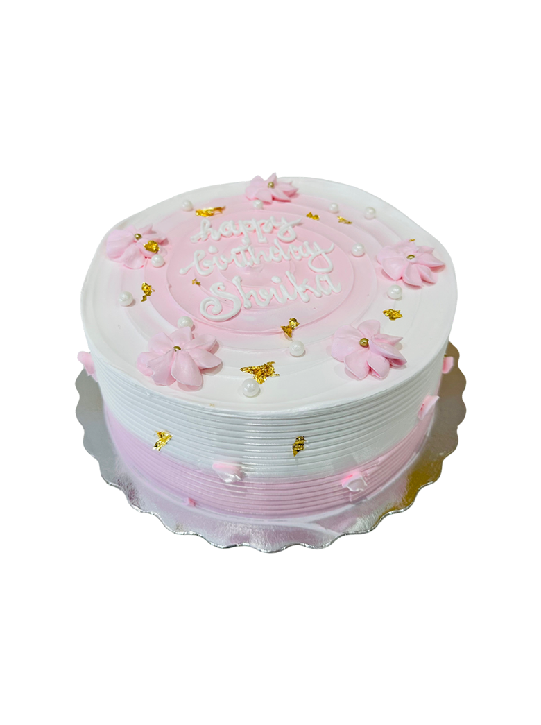 Sarika Pink Blossom Cake