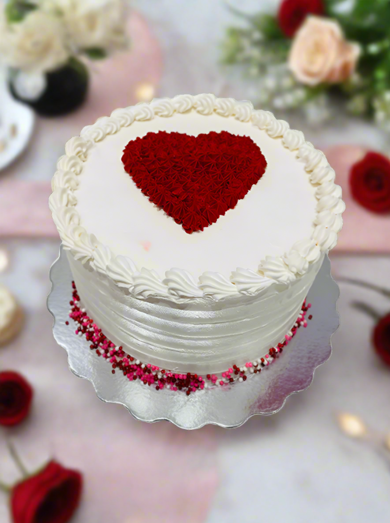 Secret Message Reveal Cake