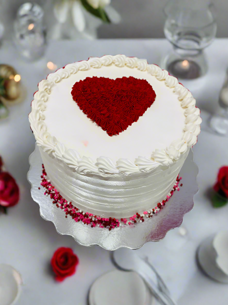 Secret Message Reveal Cake