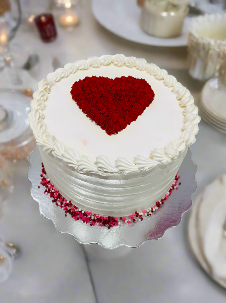 Secret Message Reveal Cake