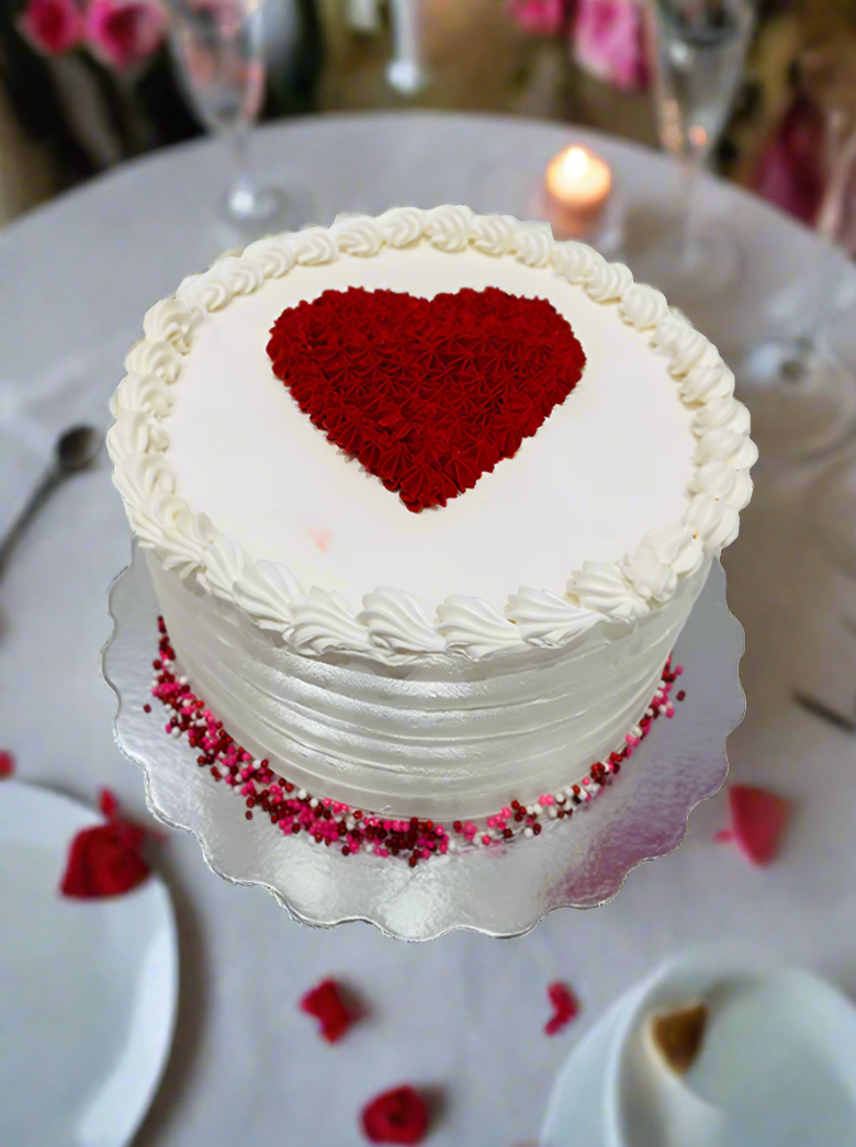 Secret Message Reveal Cake