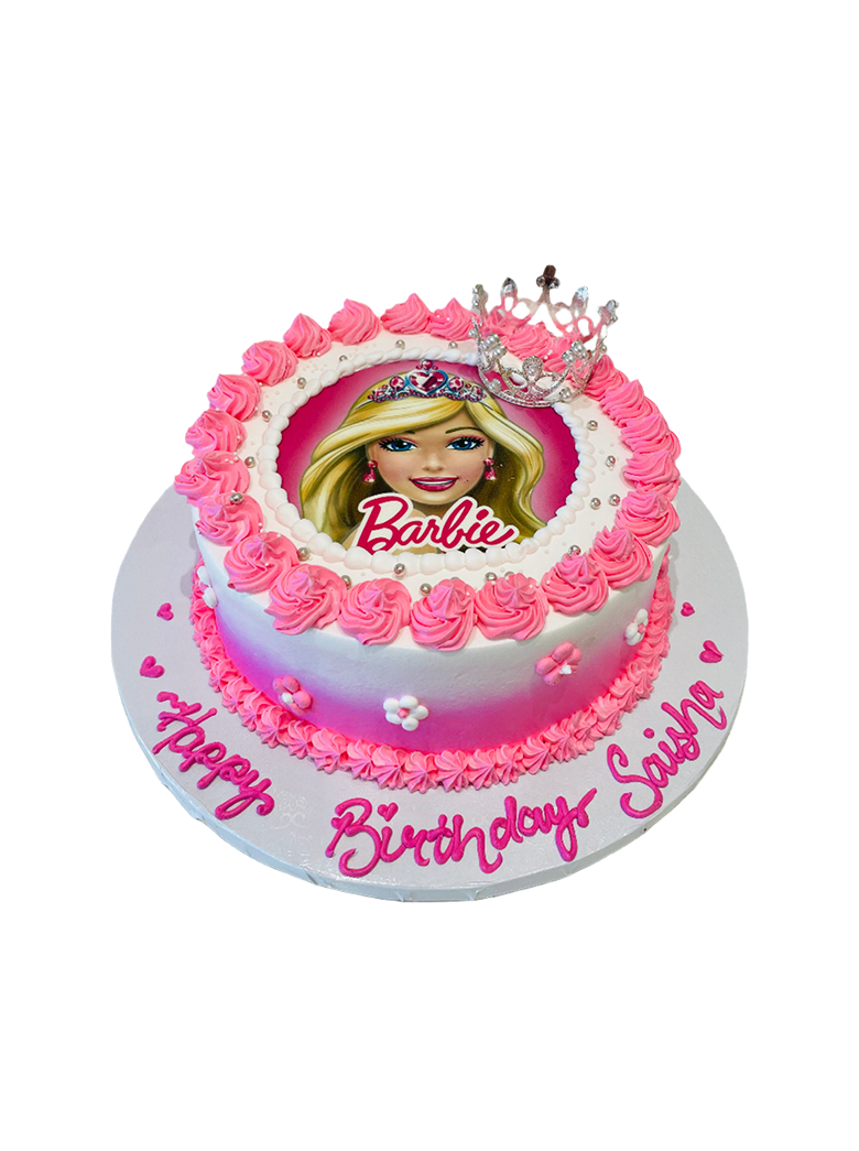 Shaisha Barbie Pink Cream Cake