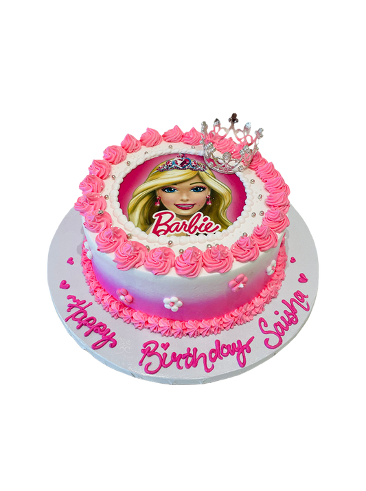 Shaisha Barbie Pink Cream Cake