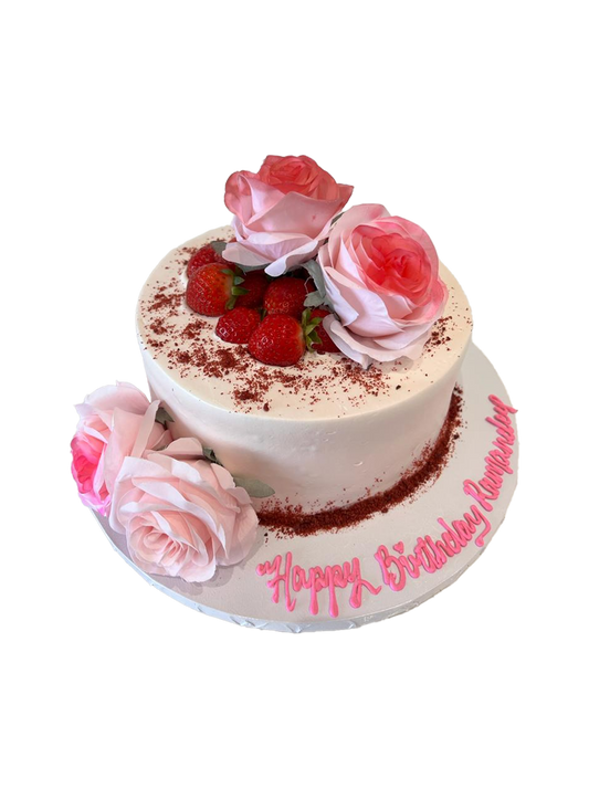 Shanaaya Strawberry Cream Cake
