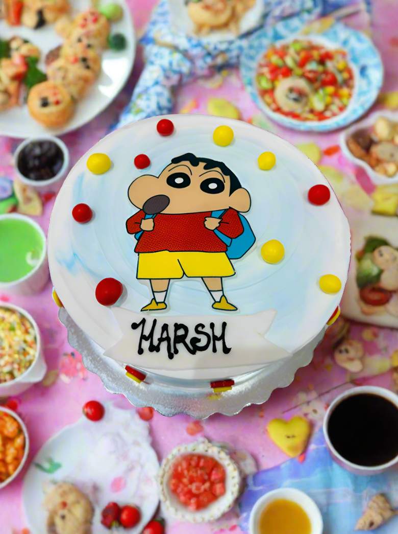 Shin-Chan Photo Cake