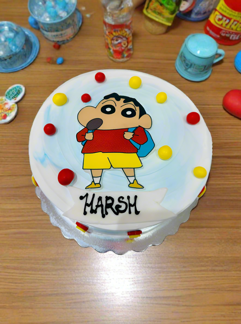 Shin-Chan Photo Cake