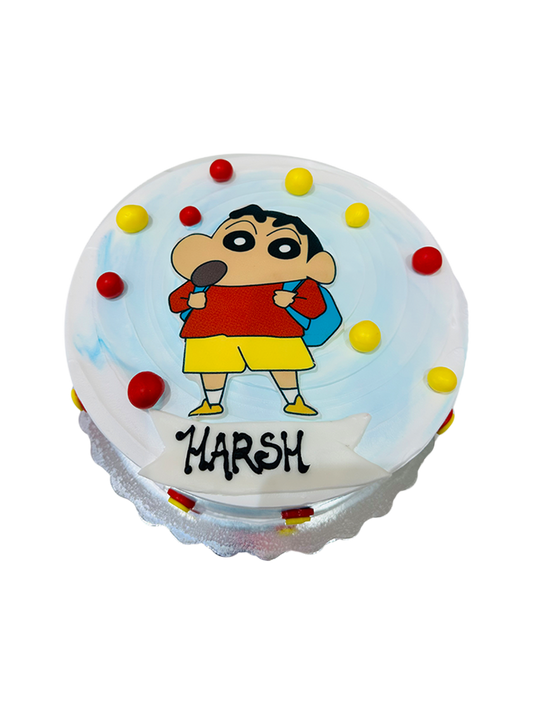 Shin-Chan Photo Cake