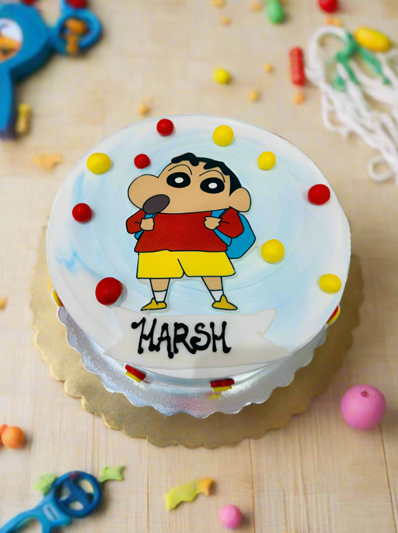 Shin-Chan Photo Cake