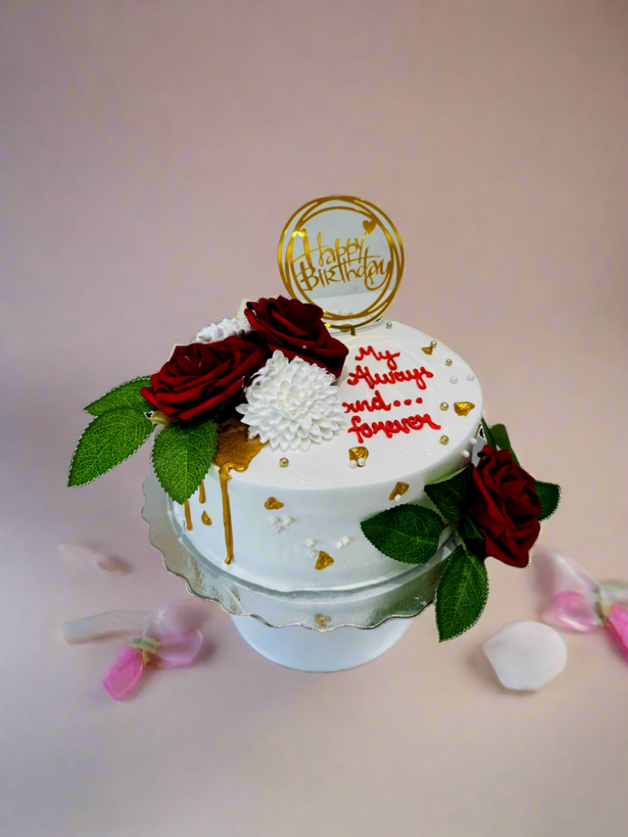SHIVANI FLORAL CAKE