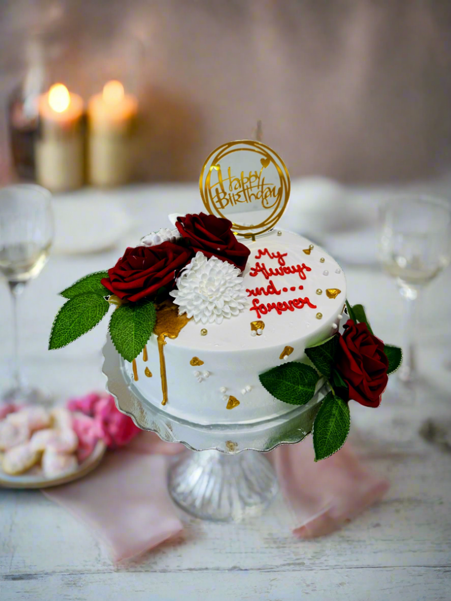 SHIVANI FLORAL CAKE