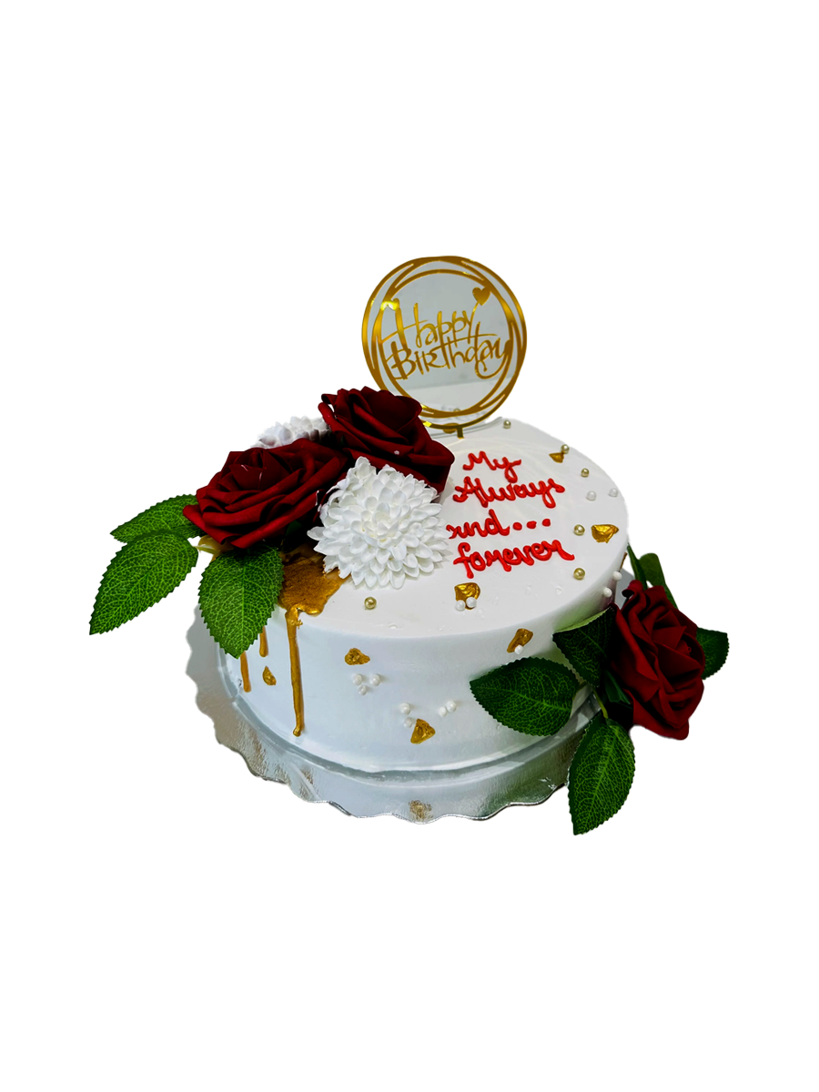 SHIVANI FLORAL CAKE