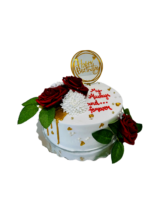 SHIVANI FLORAL CAKE