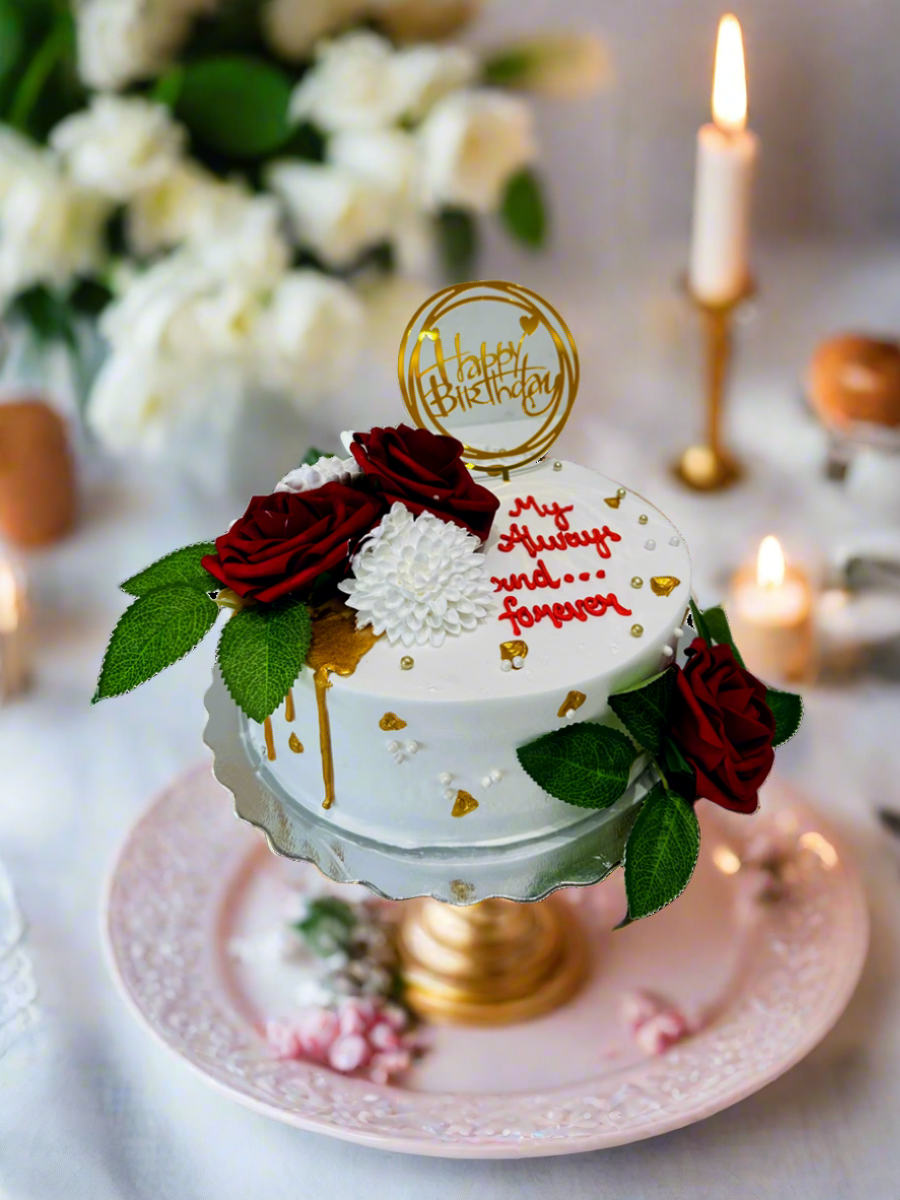 SHIVANI FLORAL CAKE