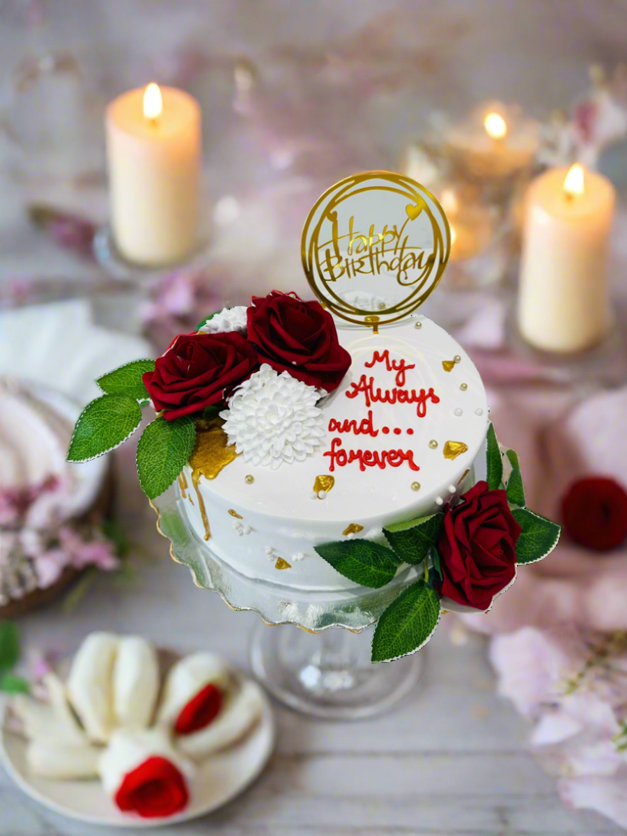 SHIVANI FLORAL CAKE