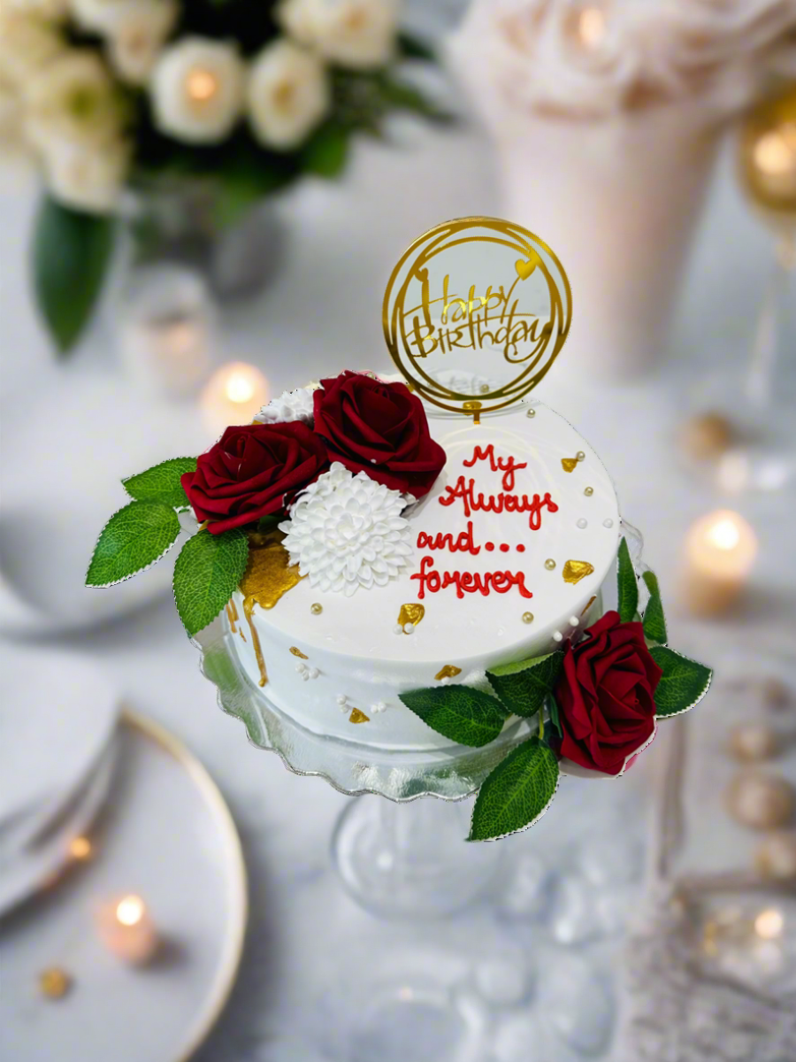 SHIVANI FLORAL CAKE
