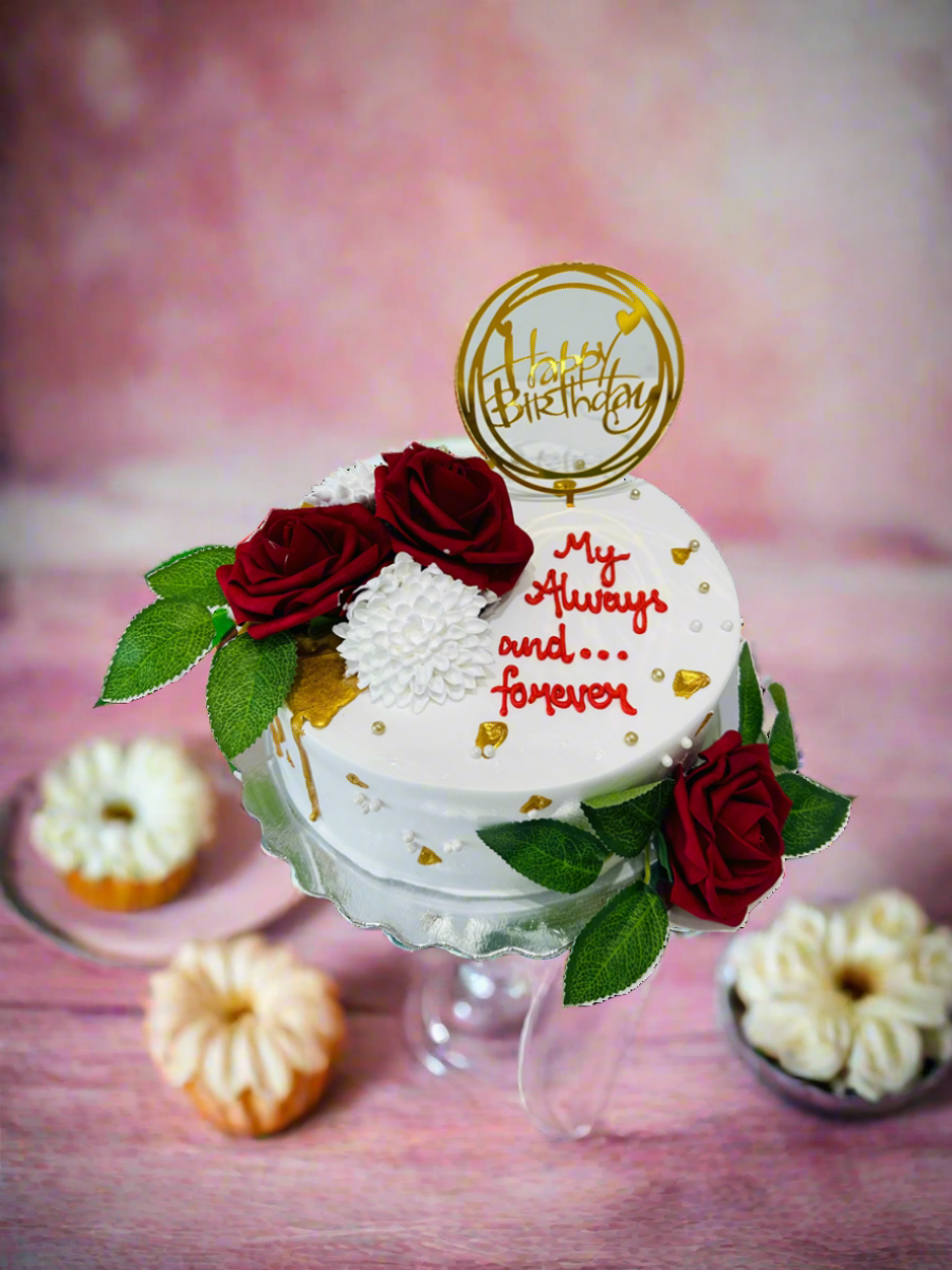 SHIVANI FLORAL CAKE